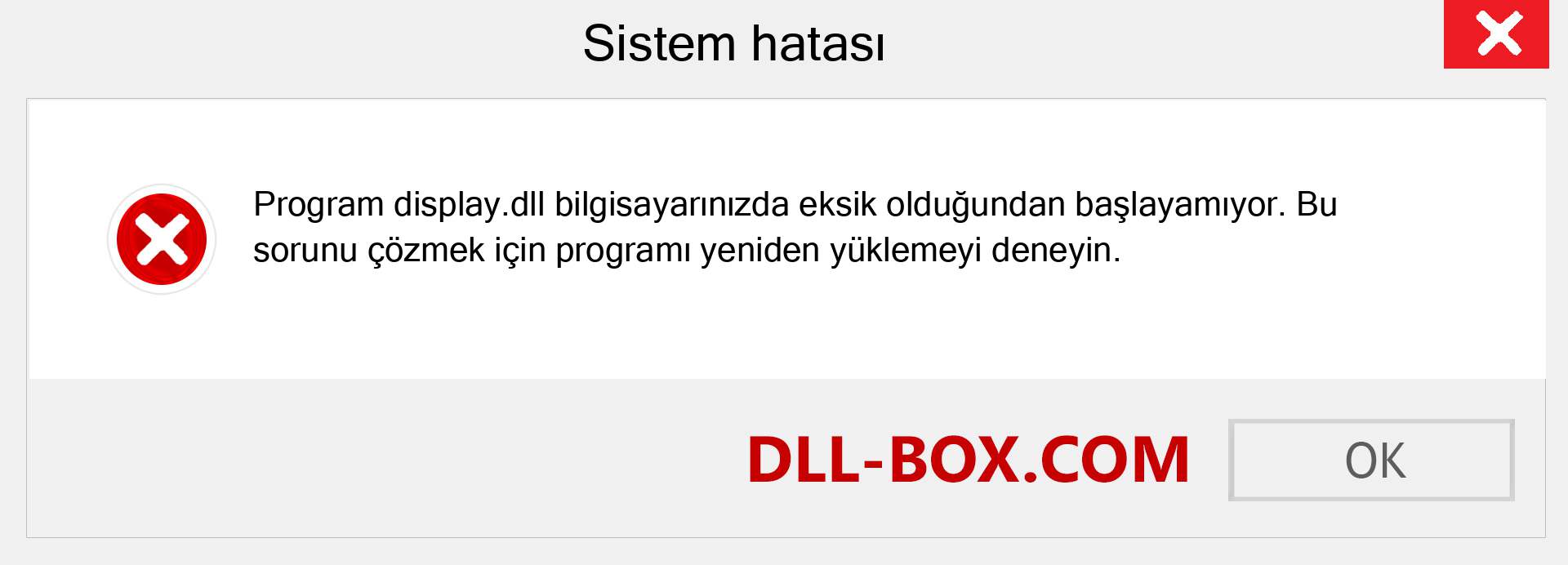 display.dll dosyası eksik mi? Windows 7, 8, 10 için İndirin - Windows'ta display dll Eksik Hatasını Düzeltin, fotoğraflar, resimler